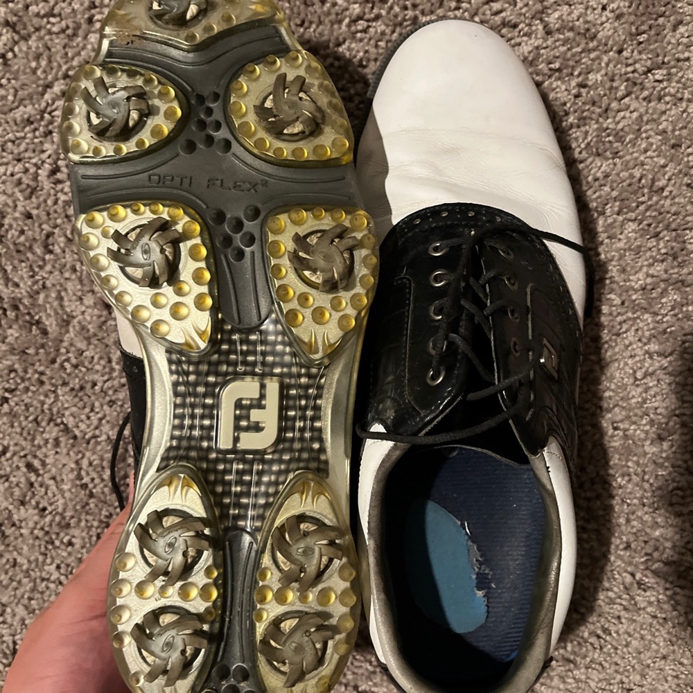 FootJoy Dryjoys tour black & white 11wide